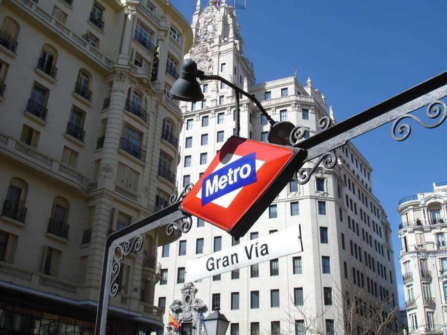 Flat For Groups 8 People In Gran Via-Cgrac4 Apartment Мадрид Екстериор снимка