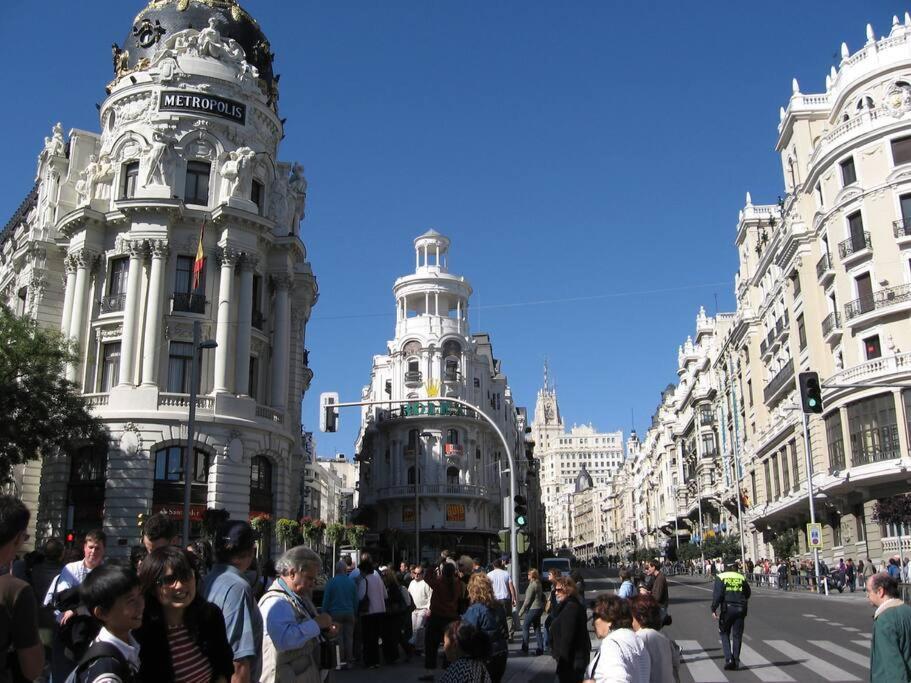 Flat For Groups 8 People In Gran Via-Cgrac4 Apartment Мадрид Екстериор снимка